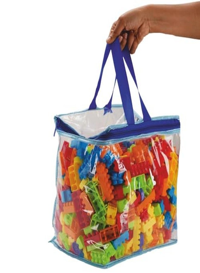 PlayMagic Building Blocks with Wheels 380 pcs - Image 2